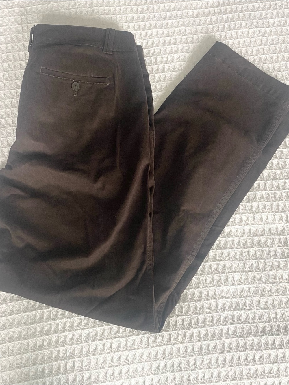 Talbots perfect Chino dark brown size 6